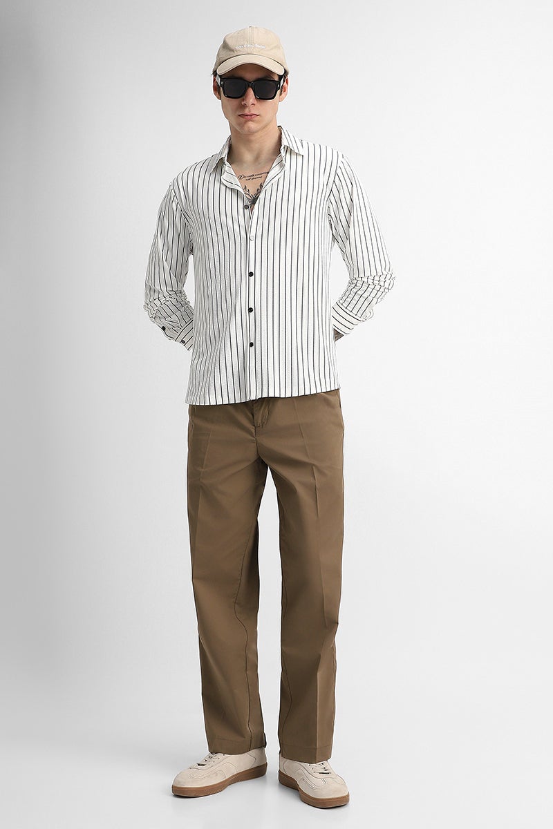 SNITCH Stretch Relaxed Fit Trousers - Image 4